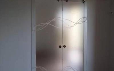 Realizzazione vetrate decorate su disegno